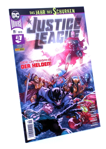 Justice League Comic (Restart 2019) Nr. 19: Der Untergang der Helden!